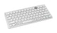 Kensington Multi-Device Dual Wireless Compact Keyboard Silver, Up To 3 Devices AOK75504US