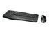 Kensington Pro Fit Ergo Dual Wireless Desktop Set, Keyboard & Mouse, Black, Wrist Support, Ergonomic AOK75406US