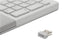 Kensington Pro Fit Ergo Dual Wireless Keyboard, Grey, Ergonomic, Wrist Rest, Spill-Proof AOK75402US