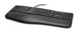 Kensington Pro Fit Ergo Wired Keyboard, Built-In Wrist Rest, Spill-Proof Keys, Ergonomist Approved AOK75400US