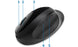 Kensington Pro Fit Ergo Wireless Mouse, Black, Built-in Wrist Rest, Five Buttons AOK75404WW