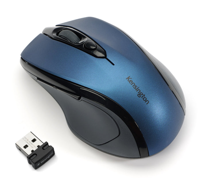 Kensington Pro Fit Mid Size Wireless Mouse - Blue AO72421