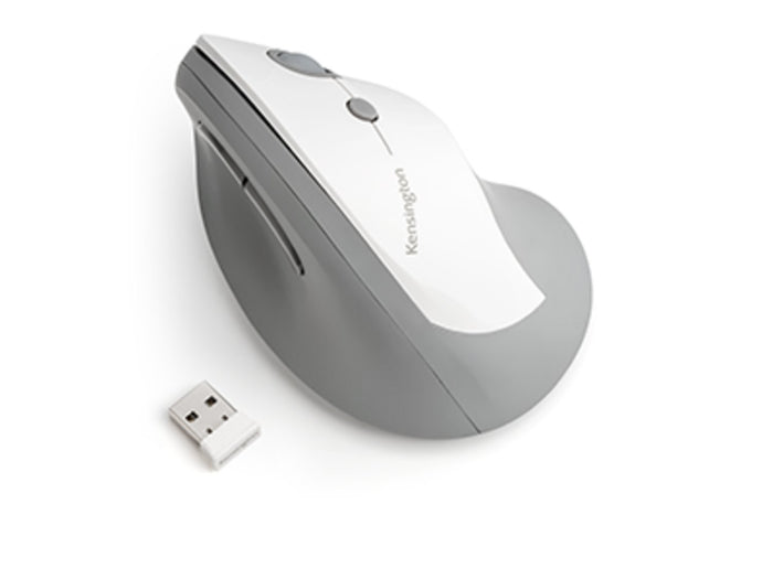 Kensington Pro Fit Vertical Wireless Mouse - Grey AOK75520WW