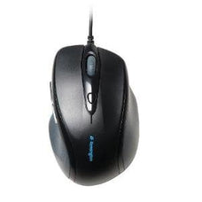 Kensington Pro Fit Wired Full-Size Mouse - Optical - Cable - Black - 1 Pack - USB, PS/2 - 1000 dpi - Scroll Wheel - 4 Button(s) - Right-handed Only IM1867733