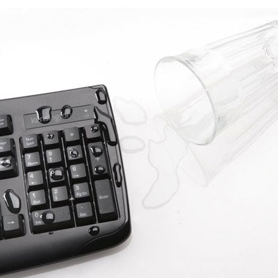 Kensington Pro Fit Wireless Keyboard Black, Spill-Proof AOK72450