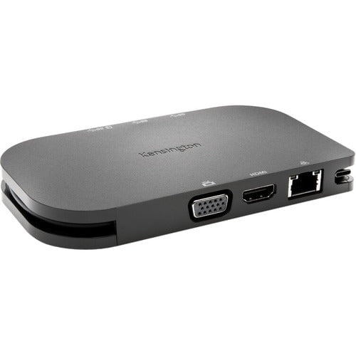 Kensington SD1610P Docking Station - for Monitor/Projector/Notebook/Tablet - 60 W - USB Type C - 3 x USB Ports - 2 x USB 3.0 - USB Type-C - Network (RJ-45) - HDMI - VGA - Wired IM4830524