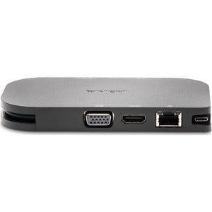 Kensington SD1610P Docking Station - for Monitor/Projector/Notebook/Tablet - 60 W - USB Type C - 3 x USB Ports - 2 x USB 3.0 - USB Type-C - Network (RJ-45) - HDMI - VGA - Wired IM4830524