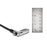 Kensington Slim Combination Laptop Lock for Standard Slot, Resettable AOK60600WW
