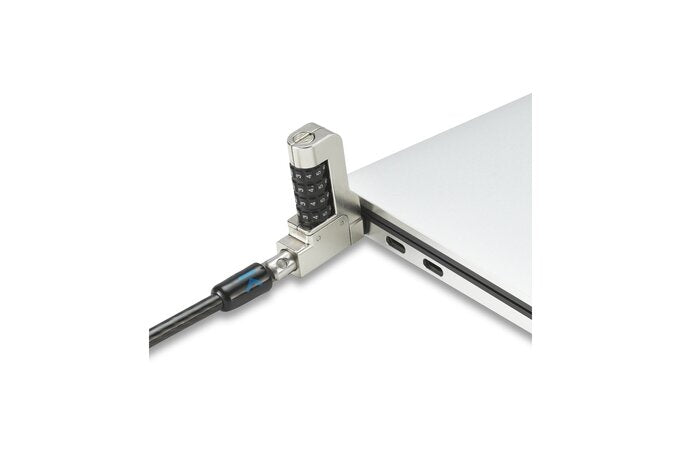 Kensington Slim N17 2.0 Combination Laptop Lock for Wedge-Shaped Slots AOK65094WW