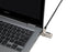 Kensington Slim N17 Combination Laptop Lock 2.0 for Wedge-Shaped Slots, 4-Wheel Number Code, Carbon Steel Cable, Tough Lock Head AOK68008WW