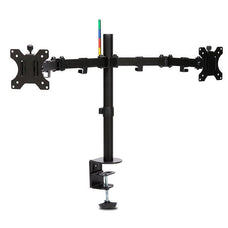Kensington Smartfit Ergo Dual Extended Monitor Arm with C-Clamp Base AOK55409WW