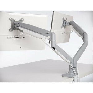Kensington SmartFit Mounting Arm for Monitor - Silver Grey - 2 Display(s) Supported - 81.3 cm (32") Screen Support - 17.96 kg Load Capacity - 75 x 75, 100 x 100 - 1 / Box IM4422190