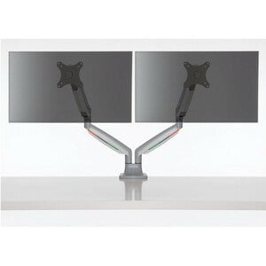 Kensington SmartFit Mounting Arm for Monitor - Silver Grey - 2 Display(s) Supported - 81.3 cm (32") Screen Support - 17.96 kg Load Capacity - 75 x 75, 100 x 100 - 1 / Box IM4422190
