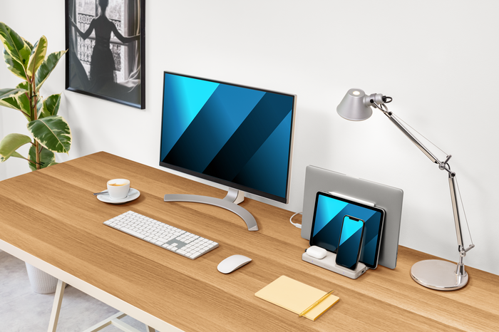 Kensington StudioCaddy For Apple Devices, Charge & Store, Including Macbooks, iPads, iPhones, AirPods & Apple Watch AOK59090WW