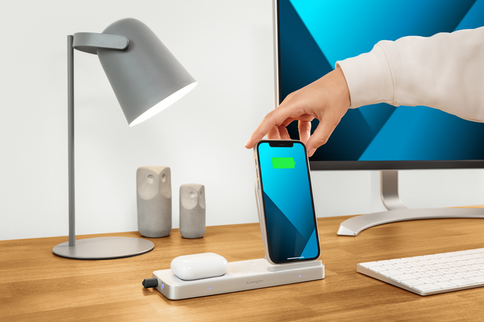 Kensington StudioCaddy For Apple Devices, Charge & Store, Including Macbooks, iPads, iPhones, AirPods & Apple Watch AOK59090WW