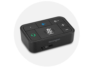 Kensington Universal 3-in-1 Pro Audio Headset Switch AOK83300WW
