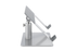 Kensington Universal Tabletop Laptop Riser, Silver AOK50424WW