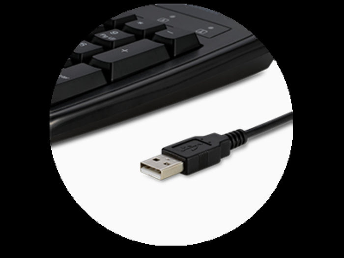 Kensington Washable Wired Keyboard AO64407