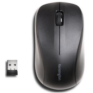 Kensington Wireless Mouse for Life - Black - Optical - Wireless - Radio Frequency - 2.40 GHz - Black - USB - 1000 dpi - Scroll Wheel - 3 Button(s) - Symmetrical IM3005824