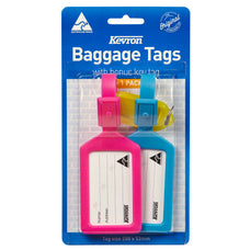 Kevron Baggage Tags ID25 BP-K (Includes 1 x Key Tags) AO43991