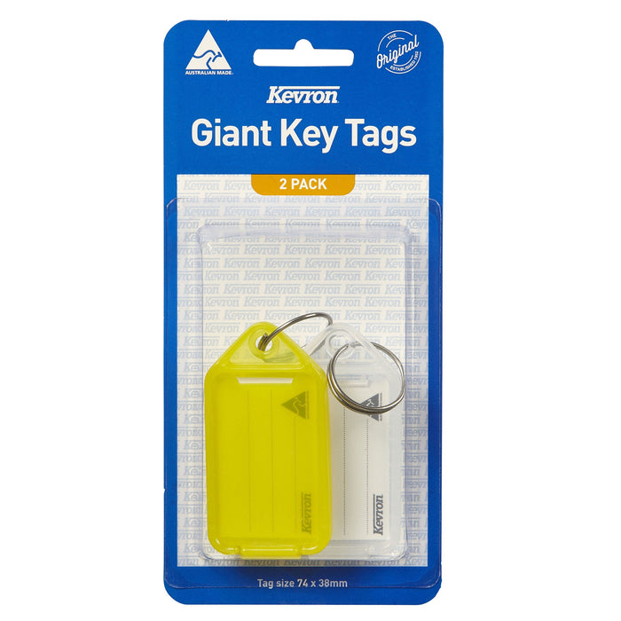 Kevron ID30 Key Tags Assorted Colours (Pack of 2) AO45708