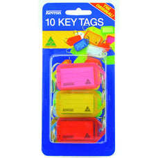 Kevron Key Tag Assorted 10's Pack (ID38 AC10) AO46944