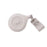 Kevron Retractable Badge Reel Clip On White - Pack of 10 AO46756