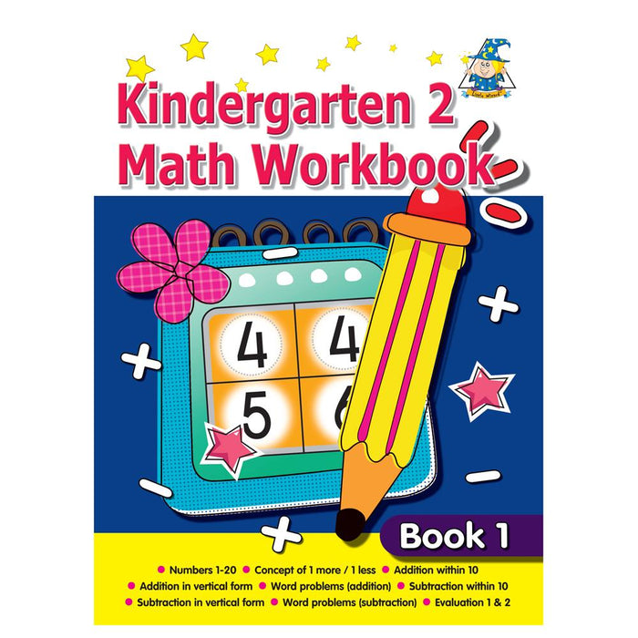 Kindergarten Workbook 5-7 Yr Math Book 1 CX227777