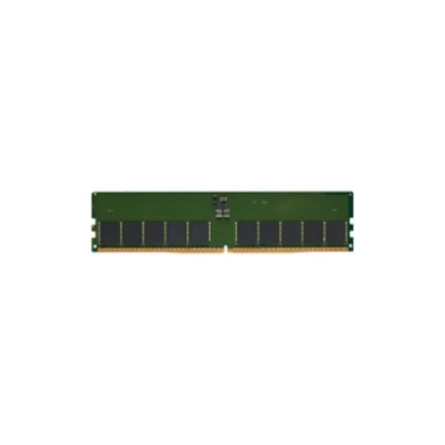 Kingston 32GB DDR5 SDRAM Memory Module - For Motherboard, Workstation, Server, Computer - 32 GB (1 x 32GB) - DDR5-4800/PC5-38400 DDR5 SDRAM - 4800 MHz Dual-rank Memory - CL40 - 1.10 V - ECC - Unbuffered - 288-pin - DIMM IM5635109