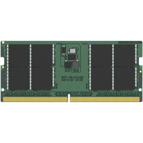 Kingston 32GB DDR5 SDRAM Memory Module - For Notebook, Workstation - 32 GB (1 x 32GB) - DDR5-4800/PC5-38400 DDR5 SDRAM - 4800000 MHz Dual-rank Memory - CL40 - 1.10 V - Non-ECC - Unbuffered, Unregistered - 262-pin - SoDIMM IM5534481