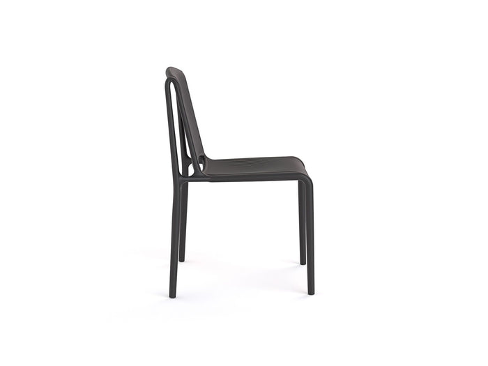 Knight LeGrille Chair, Matte Black