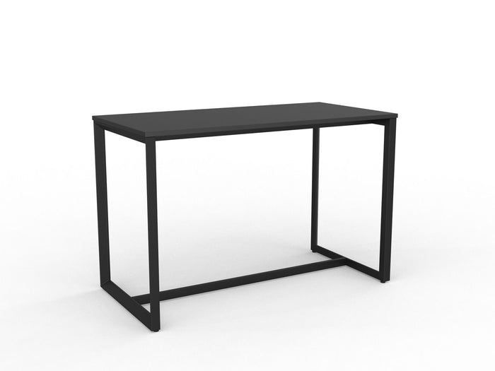 Knight's Anvil Bar Leaner Table 1600mm x 800mm - Black Frame (Choice of Worktop Colours) Black KG_ANVBARL168_B_BL