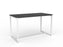 Knight's Anvil Bar Leaner Table 1800mm x 900mm - White Frame (Choice of Worktop Colours) Black KG_ANVBARL_W_BL