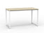 Knight's Anvil Bar Leaner Table 1800mm x 900mm - White Frame (Choice of Worktop Colours) Nordic Maple KG_ANVBARL_W_NM
