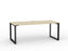 Knight's Anvil Desk 1800mm x 800mm - Black Frame (Choice of Worktop Colours)