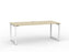 Knight's Anvil Desk 1800mm x 800mm - White Frame (Choice of Worktop Colours)