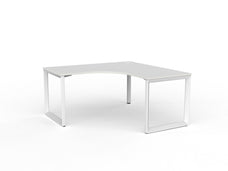 Knight's Anvil Workstation 1500mm x 1500mm x 700mm - White Frame (Choice of Worktop Colours) White KG_ANVW157_W