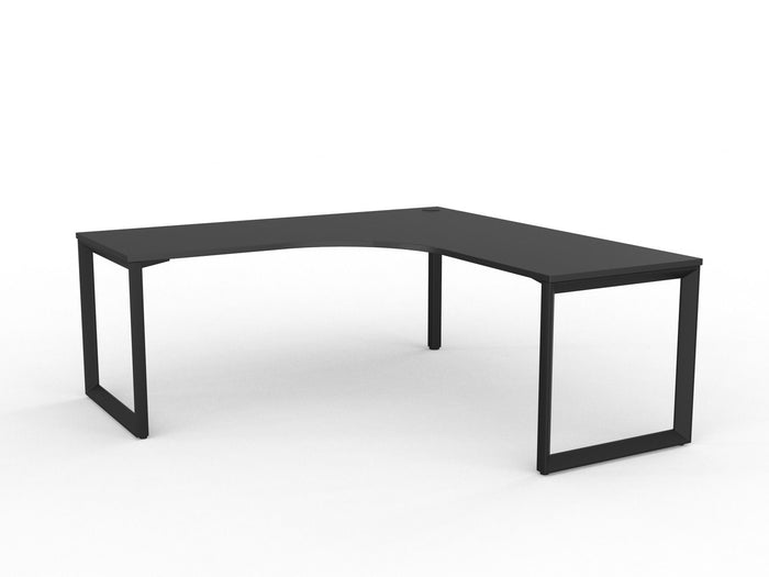 Knight's Anvil Workstation 1800mm x 1800mm x 700mm - Black Frame (Choice of Worktop Colours) Black KG_ANVW187B_BL