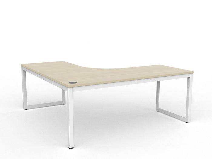 Knight's Anvil Workstation 1800mm x 1800mm x 700mm - White Frame (Choice of Worktop Colours)