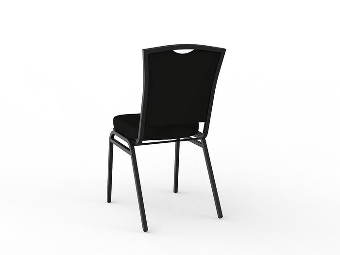Knight's Banquet Conference Chair - Black Frame / Black Fabric KG_BANQ_B_B