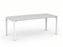 Knight's Cubit Desk 1800mm x 800mm, White Frame (Choice of Worktop Colours) White KG_NCBD18_W_W