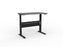Knight's Cubit Highrise Height Adjustable Standing Desk, Black, 1200mm x 700mm, Electric