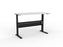 Knight's Cubit Highrise Height Adjustable Standing Desk, Black, 1500mm x 800mm, Electric