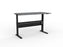 Knight's Cubit Highrise Height Adjustable Standing Desk, Black, 1500mm x 800mm, Electric
