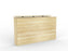Knight's Cubit Reception Counter Return - Atlantic Oak KG_NCBRECR18_AO