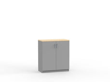 Knight's Eko 900mm Cupboard - Nordic Maple / Silver KG_EKOC9_NM