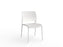Knight's Game 4-Leg Conference Chair, Stacking, White Powder-coated Frame White KG_GM4LWFR_W__ASS