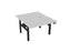 Knight's Haven 1200mm x 700mm Electric Height Adjustable Double Sided Desk, Black Powdercoat Frame, Choice of Worktop Colours