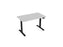 Knight's Haven 1200mm x 700mm Electric Height Adjustable Single Sided Desk, Black Powdercoat Frame, Choice of Worktop Colours