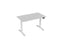 Knight's Haven 1200mm x 700mm Electric Height Adjustable Single Sided Desk, White Powdercoat Frame, Choice of Worktop Colours